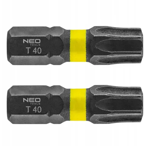 NEO TOOLS Slagbits TX40 x 25mm - 2 Stuks – afbeelding 2