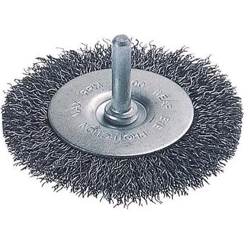 wolfcraft - Staaldraad-schijfborstel - 2709000 – afbeelding 2