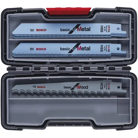 Set zaagbladen recipro 15pc ToughBox Bas – afbeelding 2