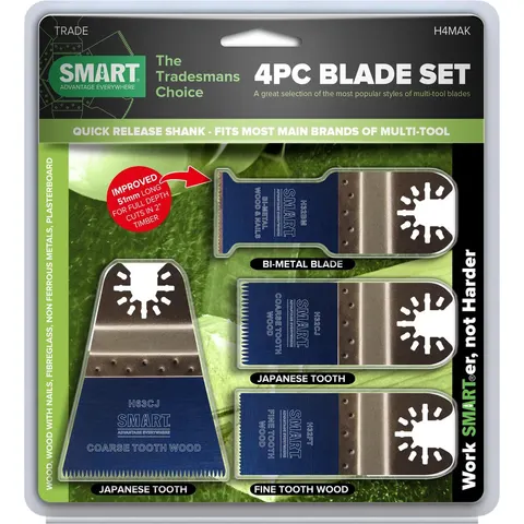 SMART hout & metaal set 4-delig – afbeelding 3