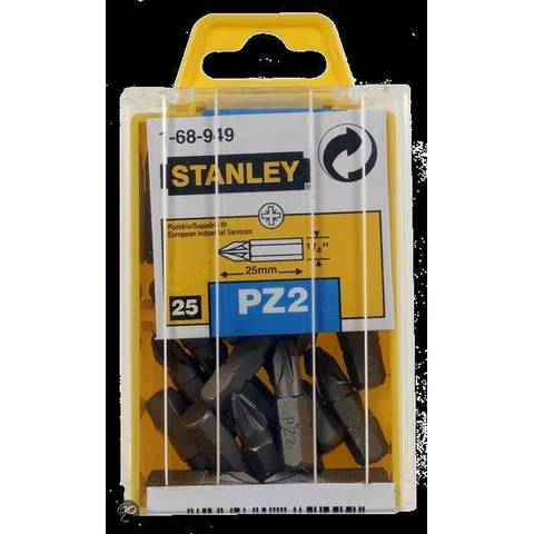 Stanley 1/4" Bits Pozidriv Nr2 – afbeelding 2