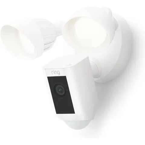 Ring Floodlight Camera Plus - Vaste aansluiting - Wit – afbeelding 2