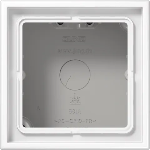 Jung LS range Opbouwschakelaars - LS581AWW - E2AZW – afbeelding 2