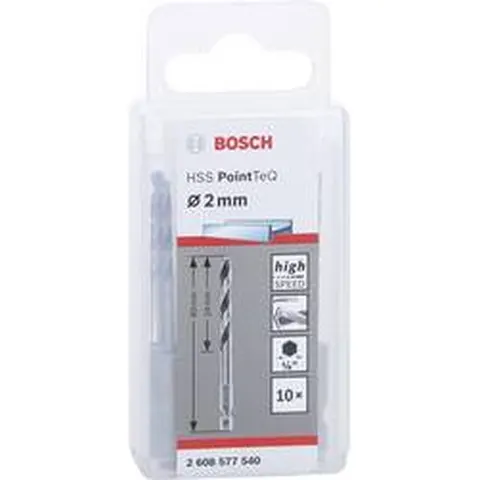 Foret hexagonal BOSCH HSS PointTeQ 2 mm (2608577540) – image 2