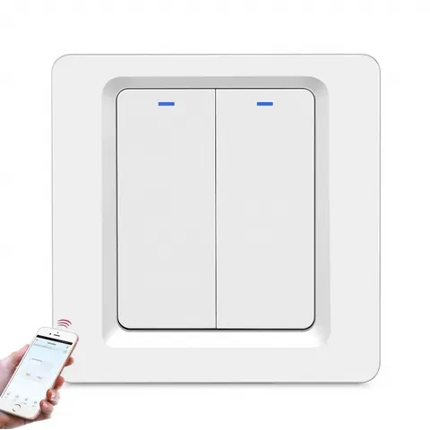 Slimme schakelaar - Wifi schakelaar 2-polig – afbeelding 2