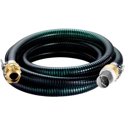 Zuigslangset messing | 4 m 1 (25 mm) – afbeelding 2