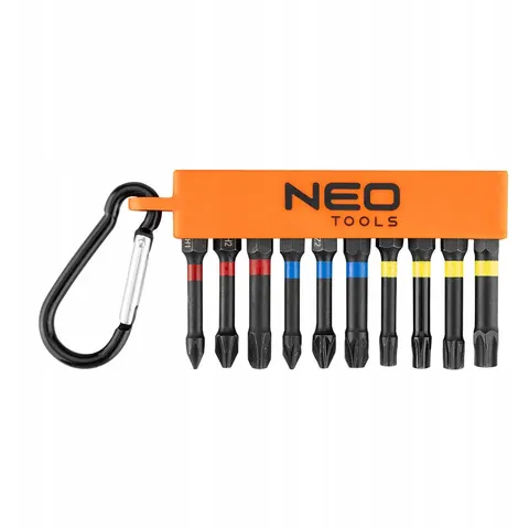 NEO TOOLS Slagmoer Bits Set 10 Stuks – afbeelding 2