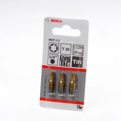 Bosch - MAXGRIP/T25 - 3 stuks – afbeelding 2