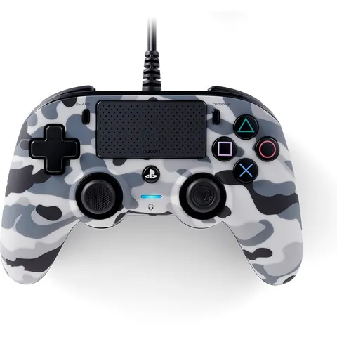 Nacon Compact Official Licensed Bedrade Controller - PS4 - Camo Grijs – afbeelding 2