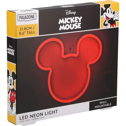 Paladone Mickey Mouse LED Neon Wandlamp – afbeelding 2