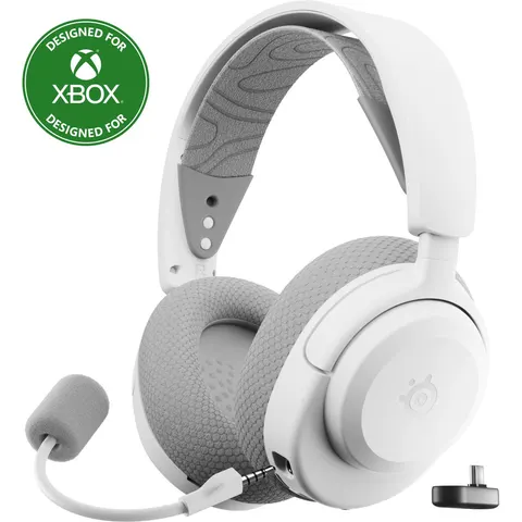 SteelSeries Arctis Nova 3X Wireless - Draadloze Gaming Headset - Xbox, PC, Switch - Wit – afbeelding 2