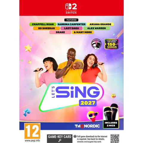 Let's Sing 2027 - 2 Mic Bundle - Nintendo Switch 2 – afbeelding 2