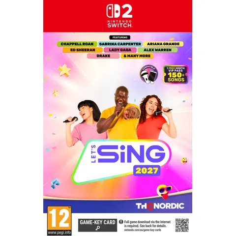 Let's Sing 2027 - Solus - Nintendo Switch 2 – afbeelding 2
