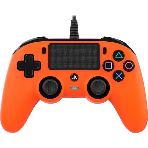 Nacon Compact Official Licensed Bedrade Controller - PS4 - Oranje – afbeelding 2