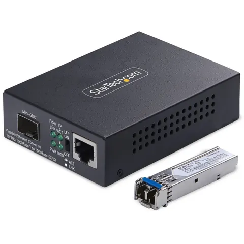 SFP Singlemode Vezelmodule Startech MCM1110SMLC40 2000 Mbit/s – afbeelding 2