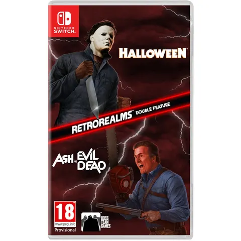 Halloween / Ash vs Evil Dead RetroRealms Double Feature Switch Game – afbeelding 2