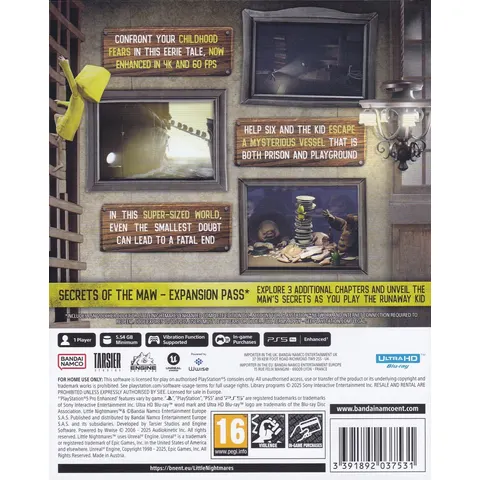 Little Nightmares - Enhanced Edition - Complete Edition PS5 – afbeelding 2