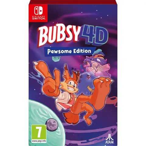 Bubsy 4D Pawsome Edition - Nintendo Switch – afbeelding 2