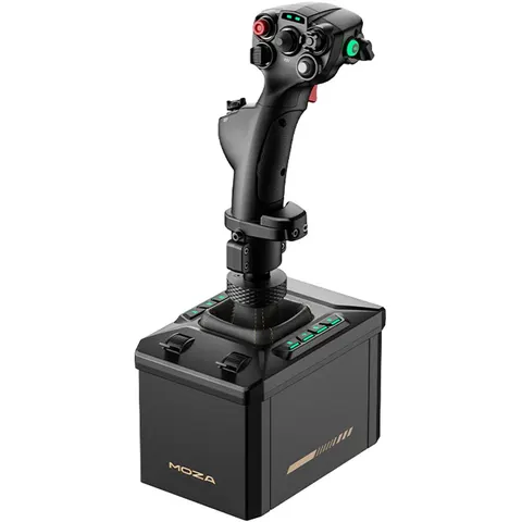 MOZA AB6 Flight Simulator Bundle – Force Feedback Joystick 6Nm – MHG Flightstick – PC – afbeelding 2