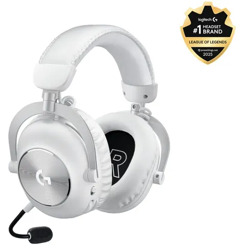 Logitech G PRO X 2 Lightspeed - Draadloze Gaming Headset - PC, PlayStation - Wit – afbeelding 2