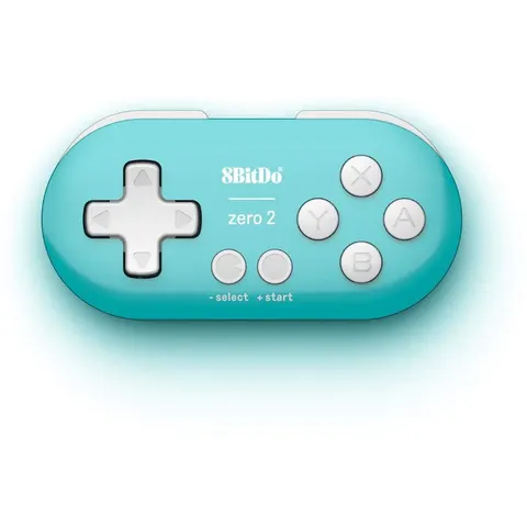 8Bitdo Zero 2 Mini Bluetooth Gamepad (Turquoise) – afbeelding 2
