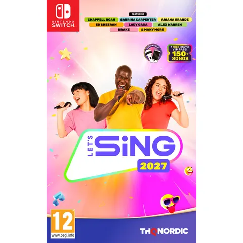 Let's Sing 2027 - Solus - Nintendo Switch – afbeelding 2