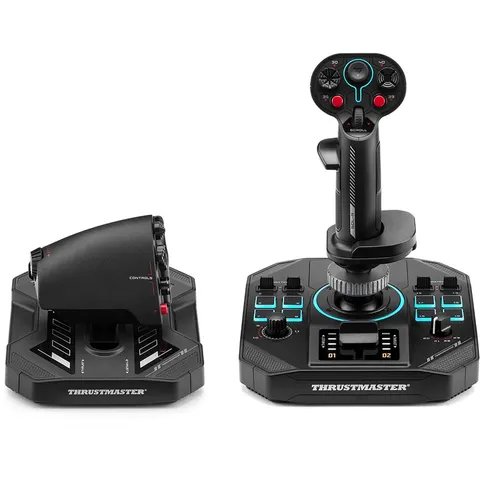 Thrustmaster Sol-R 4 HOTAS – Flight Simulator & Space Sim Set – Joystick & Throttle voor PC – 58 Actieknoppen – H.E.A.R.T. Technologie – Compatibel met Star Cit – afbeelding 2