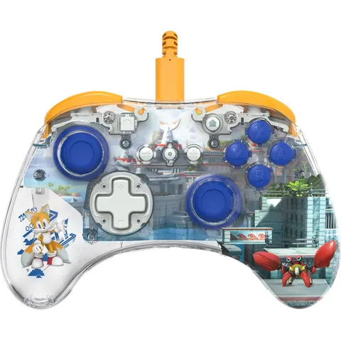 REALMz Bedrade Controller - LED - Tails Seaside Hill Zone - Nintendo Switch – afbeelding 2