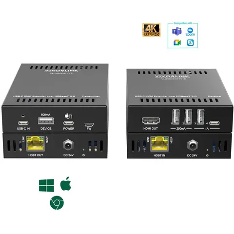 USB-C 4K KVM Extender over HDBT3.0 – afbeelding 2