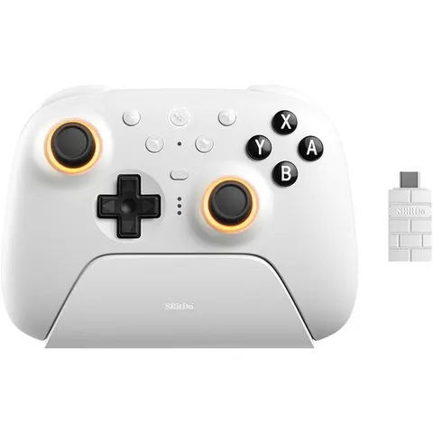 8Bitdo Ultimate 2 Wireless BT Wit - Geschikt voor iOS, Nintendo Switch, PC – afbeelding 2