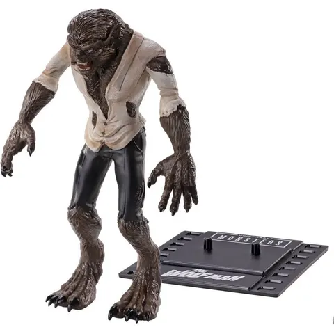 Universal Monsters: Wolfman Bendyfig – afbeelding 2