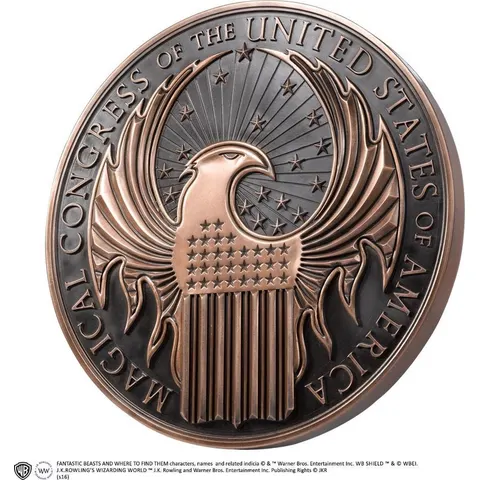 FANTASTIC BEASTS - Macusa Crest Wall Art : P.Derive , ML – afbeelding 2