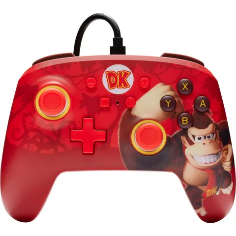 PowerA Bedrade Controller - Nintendo Switch - Donkey Kong Flex - 3m USB-kabel – afbeelding 2