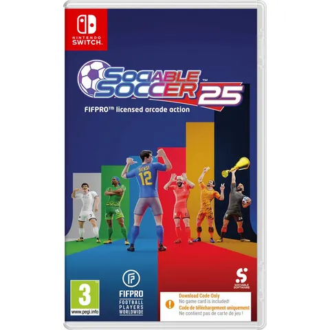 Nintendo Games Switch Sociable Soccer 25 Code In Box Veelkleurig – afbeelding 2