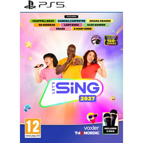 Let's Sing 2027 - 2 Mic Bundle - PS5 – afbeelding 2