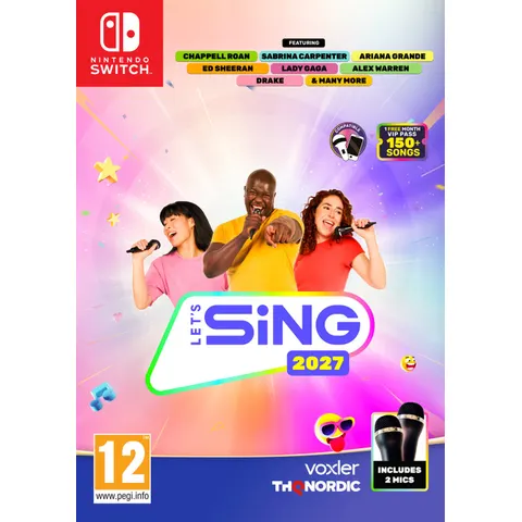 Let's Sing 2027 - 2 Mic Bundle - Nintendo Switch – afbeelding 2