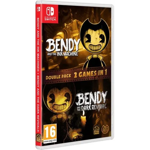 Bendy Double Pack (Ink Machine + Dark Revival) - SWITCH-spel – afbeelding 2