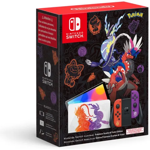 Nintendo Switch OLED - Pokémon Scarlet & Violet Editie – afbeelding 2