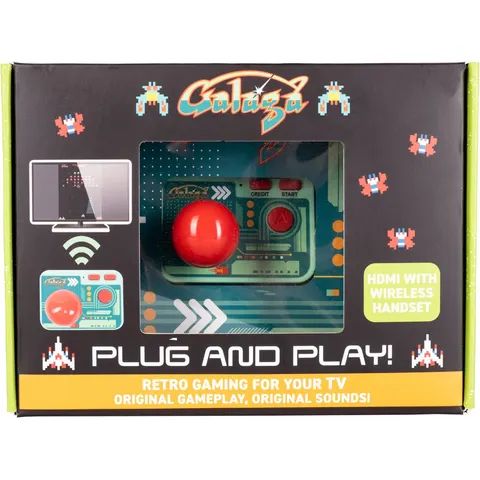Galaga - TV plug & play - wireless controller - retro gaming – afbeelding 2