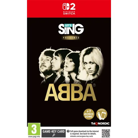 Let's Sing ABBA - Solus - 32 ABBA Nummers - Nintendo Switch 2 – afbeelding 2