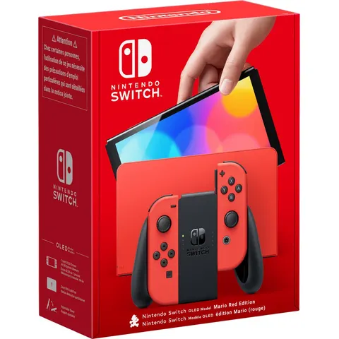 Nintendo Switch OLED - Mario Editie - Rood – afbeelding 2