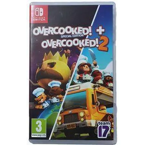 Overcooked + Overcooked 2 (Switch) – afbeelding 2