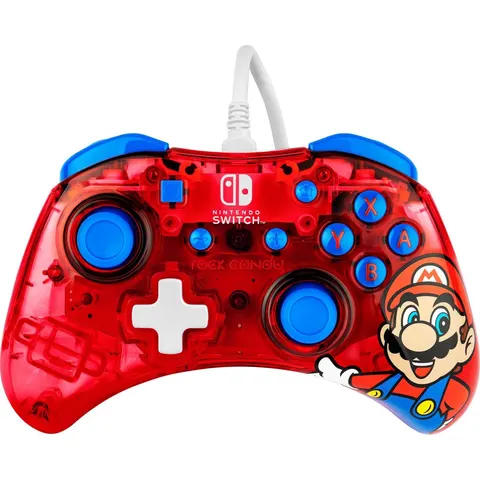 Rock Candy Nintendo Switch Controller - Mario – afbeelding 2