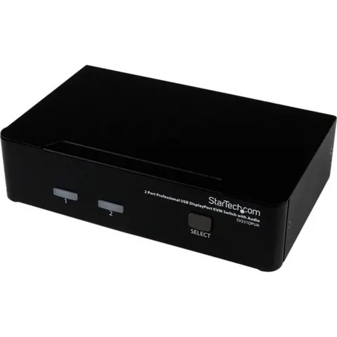 StarTech.com 2-poort Professionele USB DVI KVM-Switch met Audio – afbeelding 2