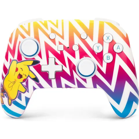 PowerA Geavanceerde Draadloze Controller - Nintendo Switch - Vibrant Pikachu – afbeelding 2