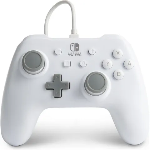 PowerA Bedrade Controller Nintendo Switch – Wit – afbeelding 2