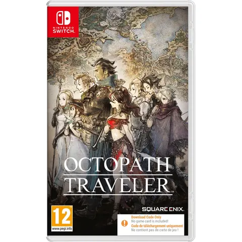 Octopath Traveler - Nintendo Switch - Code in a box – afbeelding 2