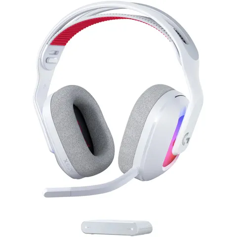 Logitech G Astro A20 X Lightspeed - Draadloze Gaming Headset - Bluetooth - Multiplatform - Wit – afbeelding 2