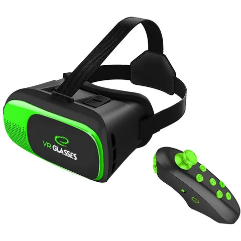 Esperanza Apocalypse Serie - Virtual Reality Bril - Bluetooth Controller - Smartphone Compatibel - Czarno-zielony – afbeelding 2