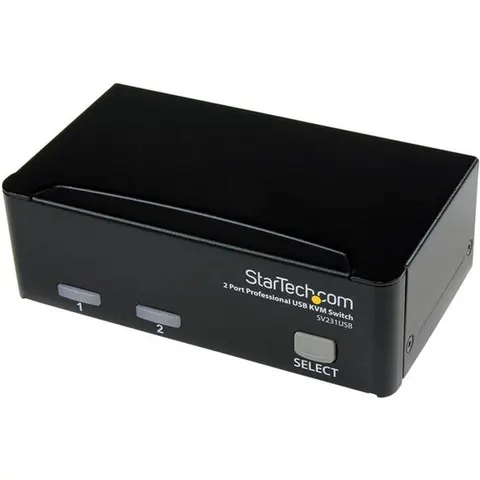 StarTech 2-poort Professionele USB KVM-Switch met Bekabeling – afbeelding 2